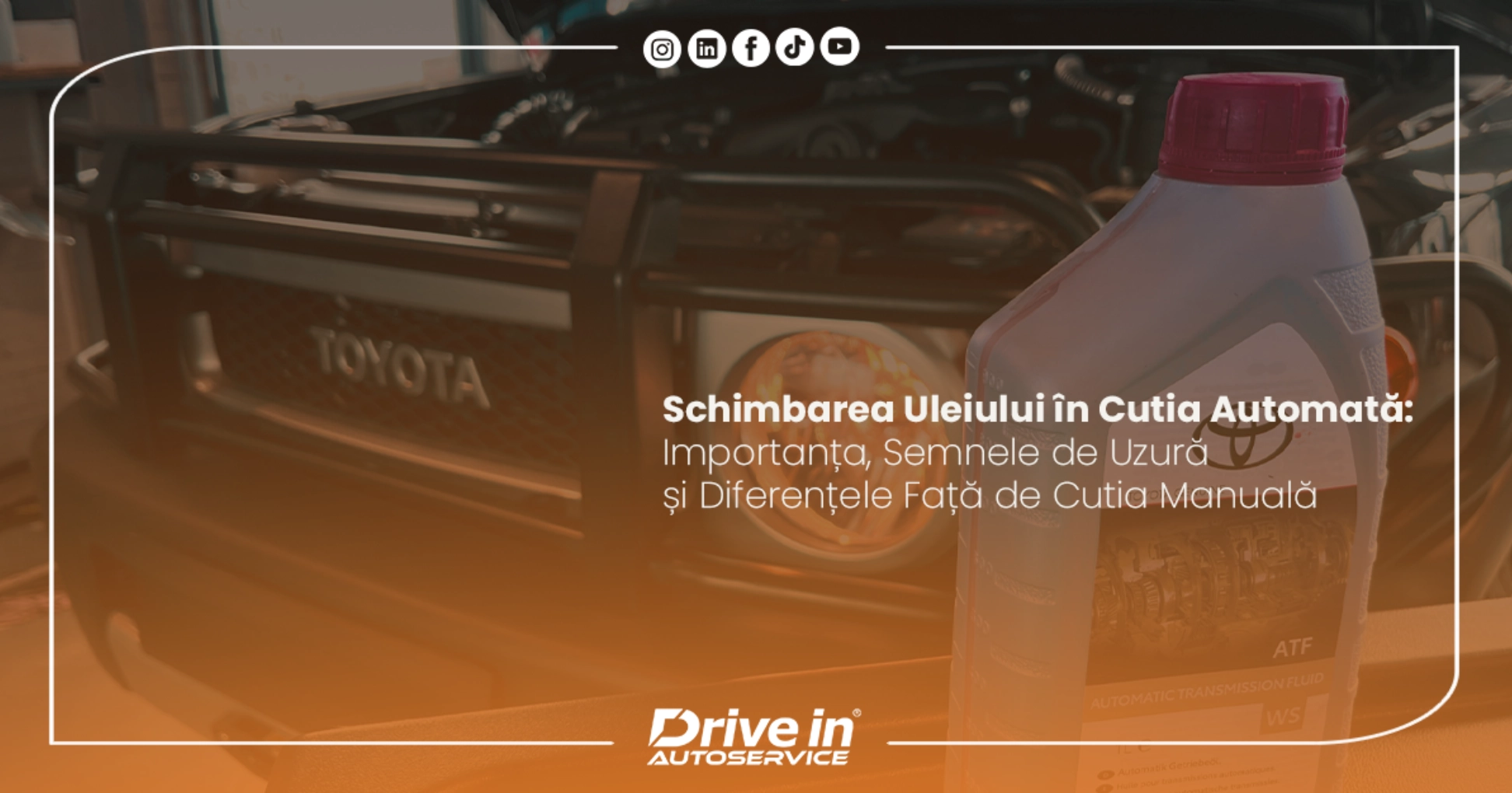 schimb ulei cutie automata drive in